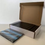 Caja de Contrapesos adhesivos para llantas de autos 60grs. 4x5/4x10 Black FE.