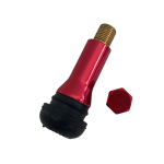 Válvulas Tubular TR-414 Cromada Roja